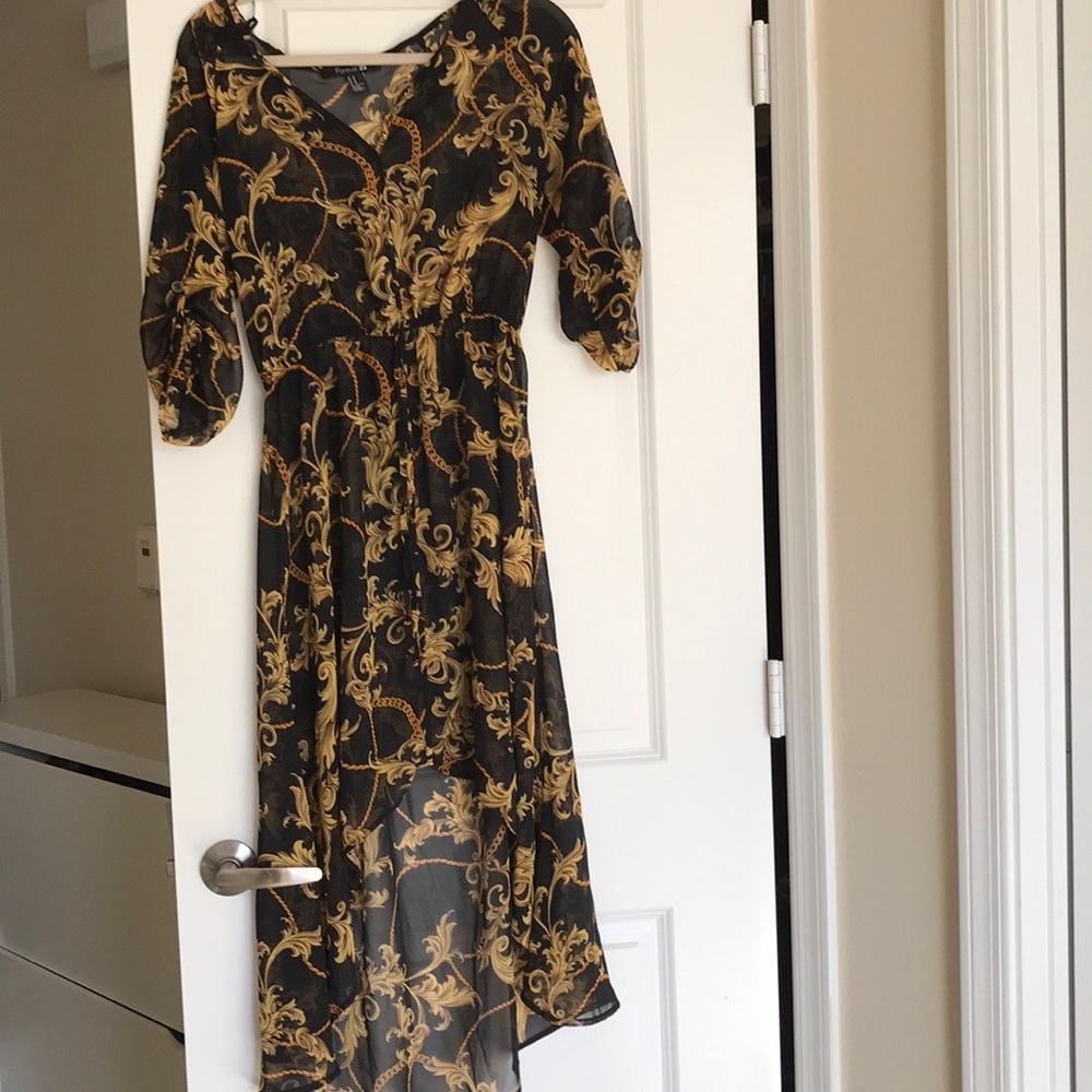 High low sheer dress